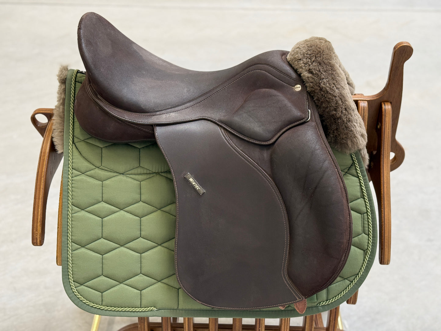 Wintec VS Sattel 17,5 Zoll braun
