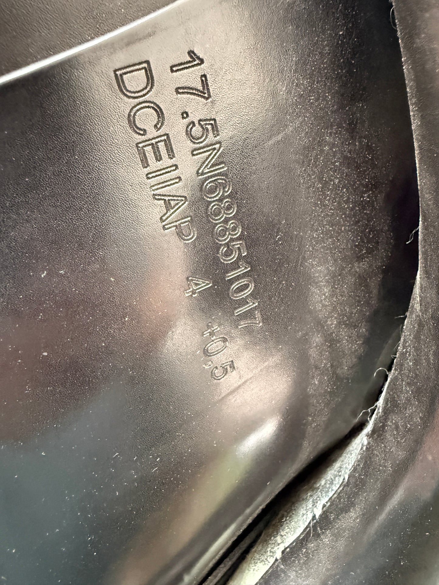 Amerigo Cervia II Pinerolo Dressursattel 17,5 Zoll Klettpauschen