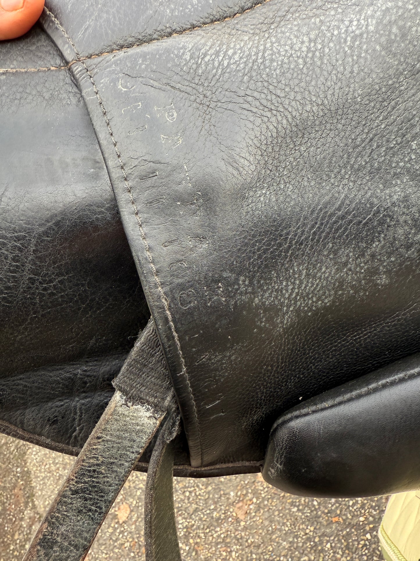 #249 Fichtbauer Paura KCR Dressursattel Monoblatt 17 Zoll Kammerweite C