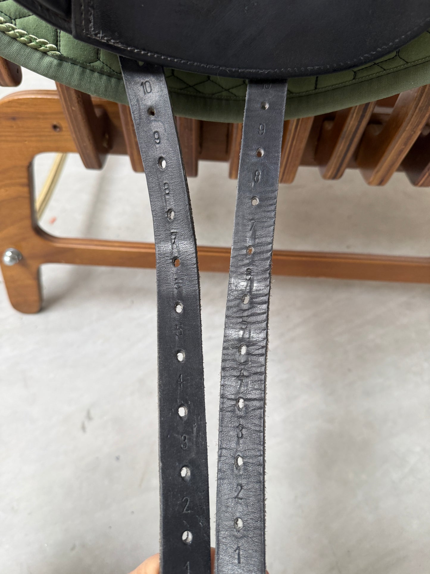 Sankey Just Dressursattel 18 Zoll MW schwarz