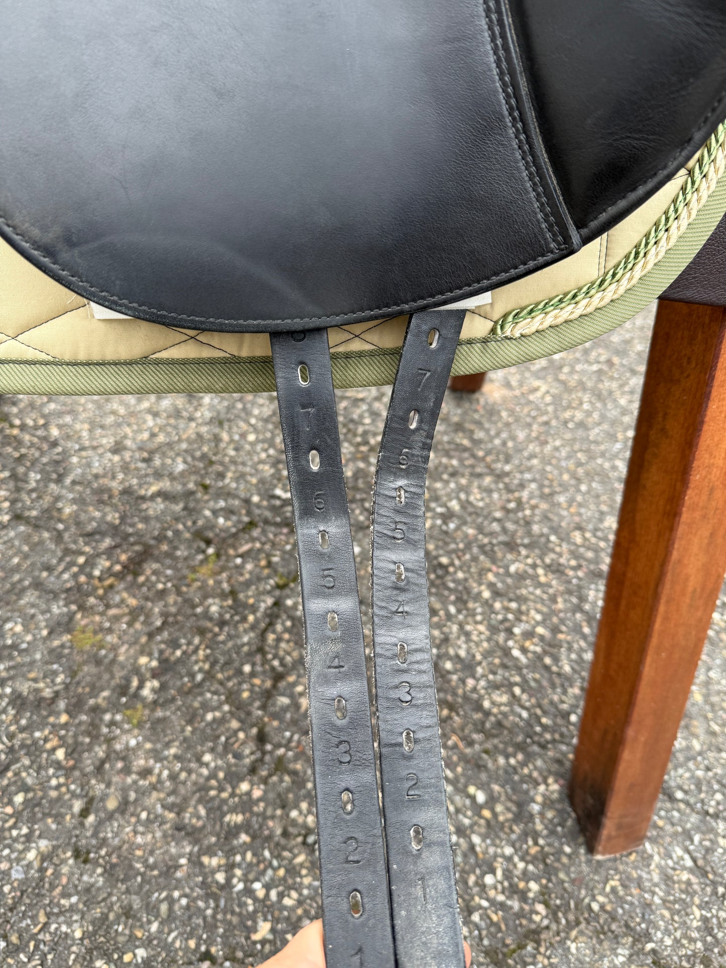 #182 Prestige X-D1 Zero Dressursattel 18 Zoll doubliert