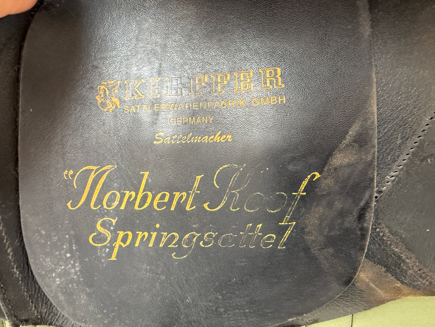 Kieffer Norbert Koof Springsattel Sitzgrösse 1 17,5 Zoll