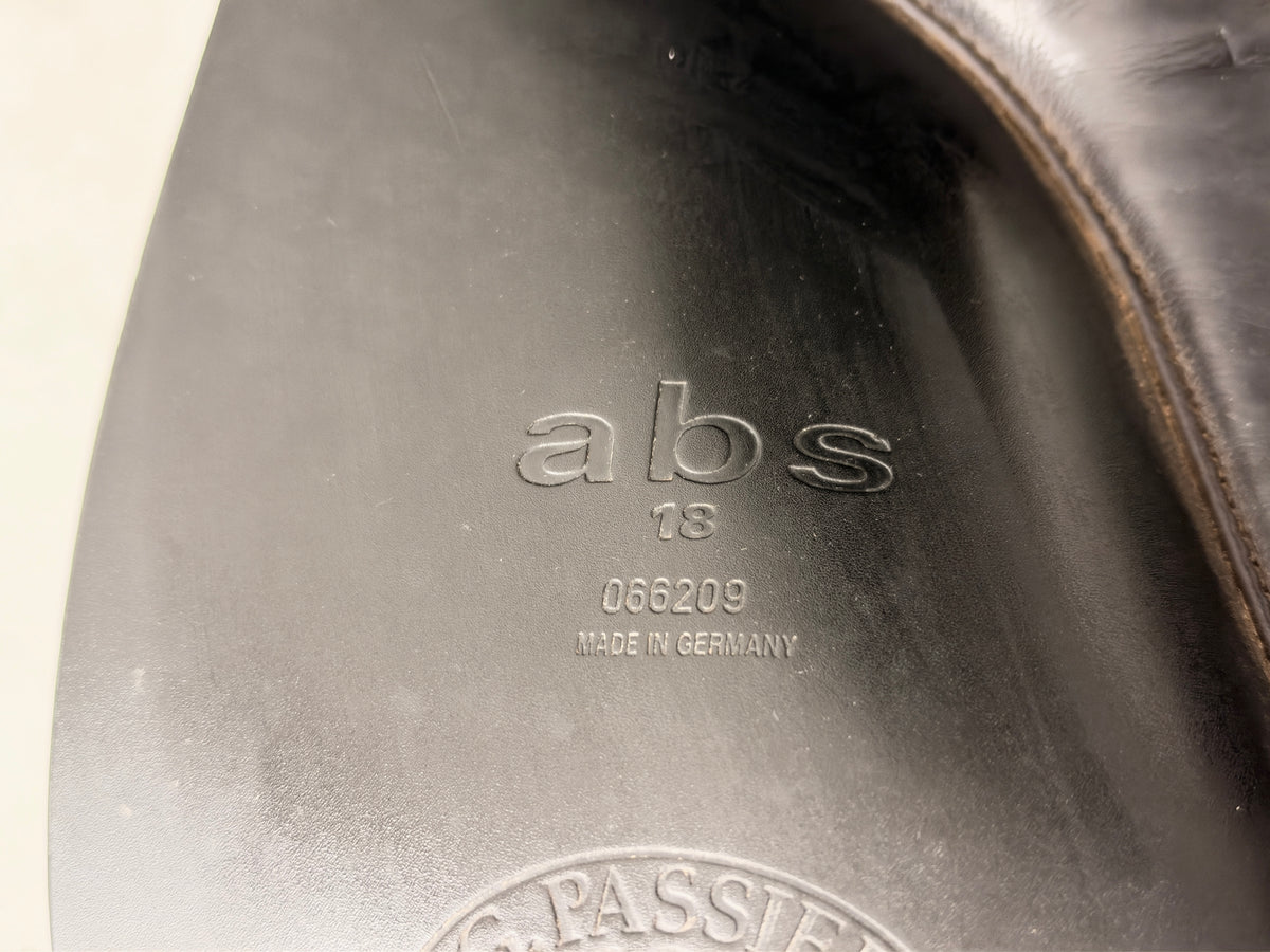 Passier ABS Dressursattel 18 Zoll schwarz Lifterkissen