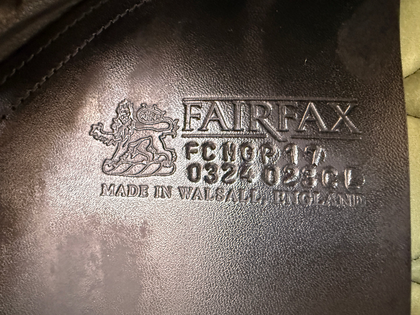 Fairfax VSD Vielseitigkeitssattel 17 Zoll neuwertig