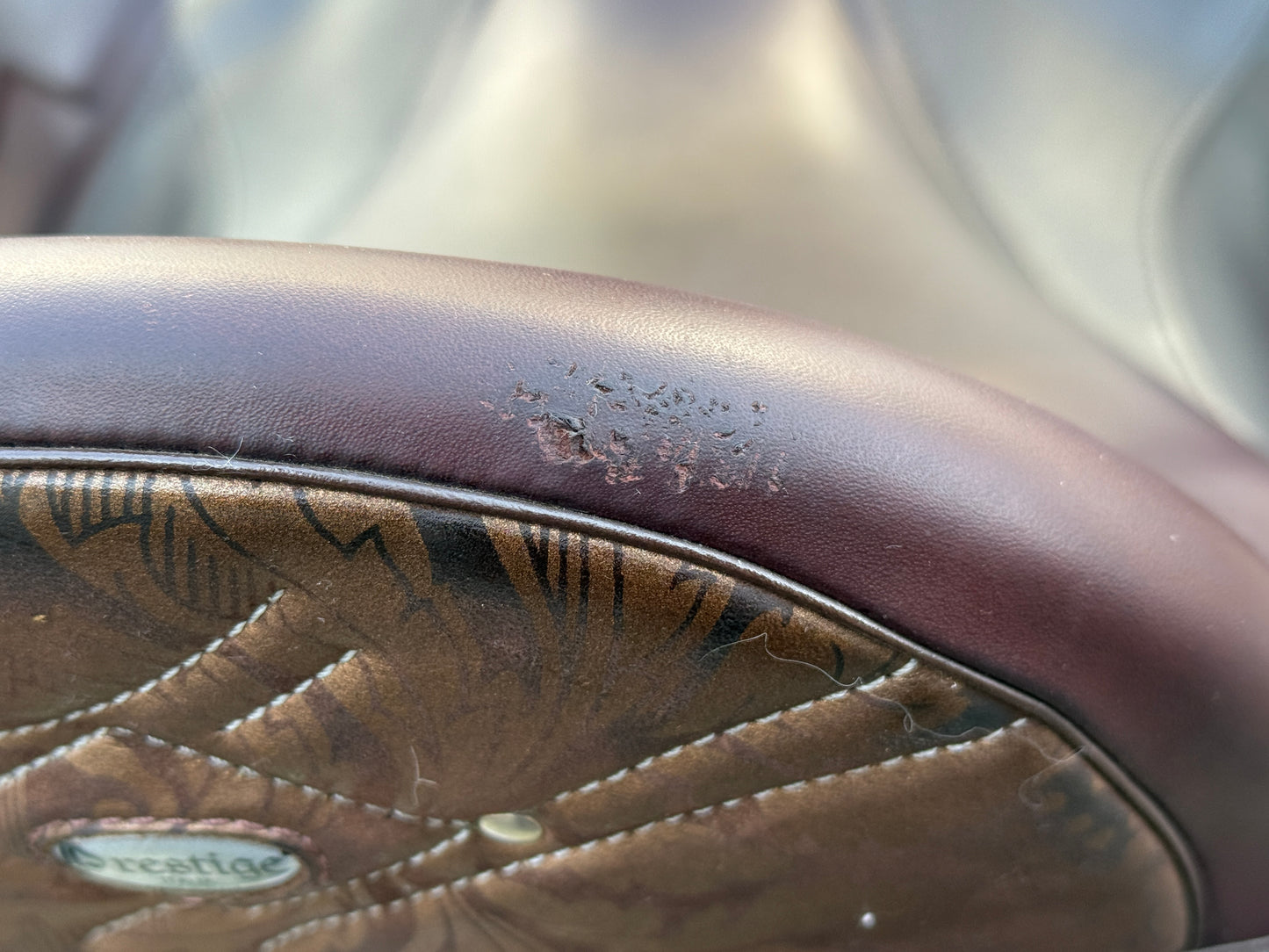 #251 Prestige Philosophy Dressursattel 18 Zoll 33 A L braun aus 2021