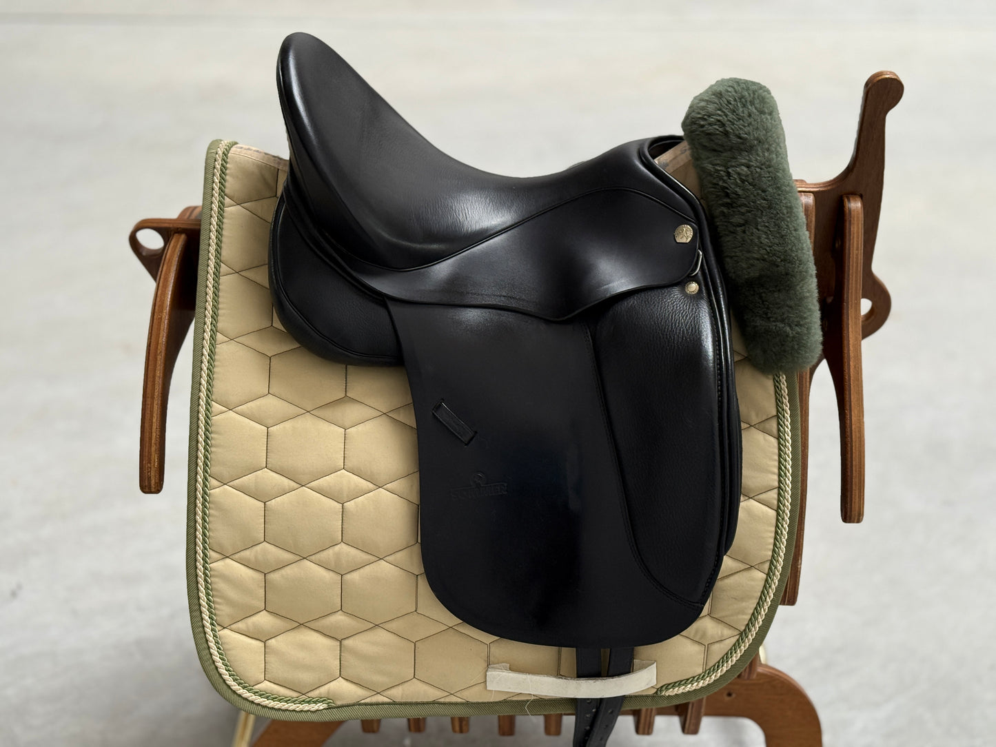 Sommer Jana Dressursattel Ponysattel 16,5 Zoll 36 schwarz wie NEU