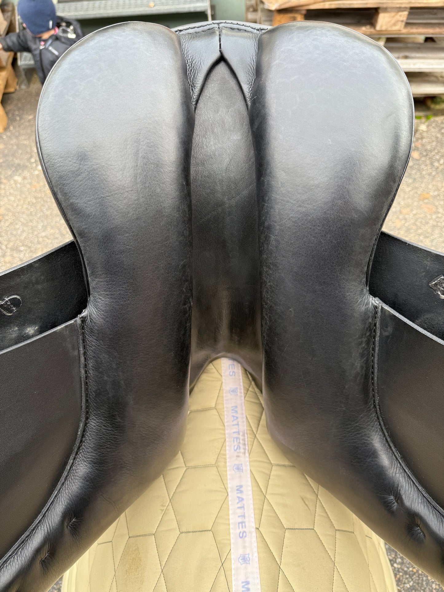 #258 Passier Blu Style Dressursattel 17 Zoll neuwertig Lifterkissen