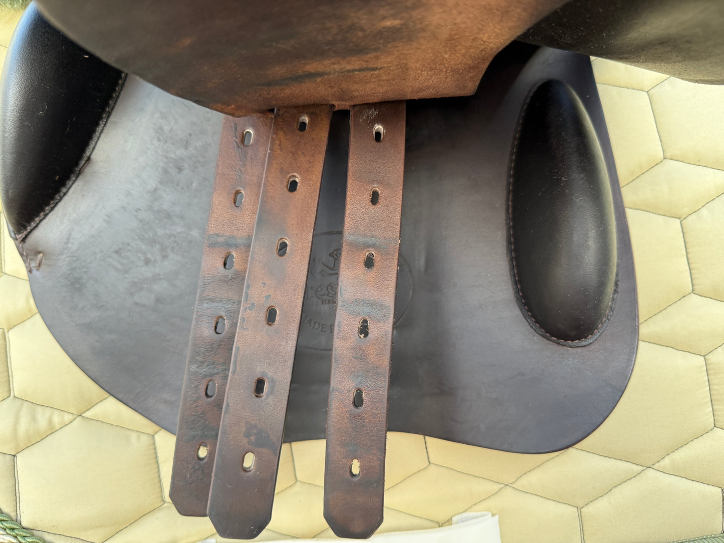 #K142 Prestige Roma Jump Springsattel 17 Zoll 34 braun