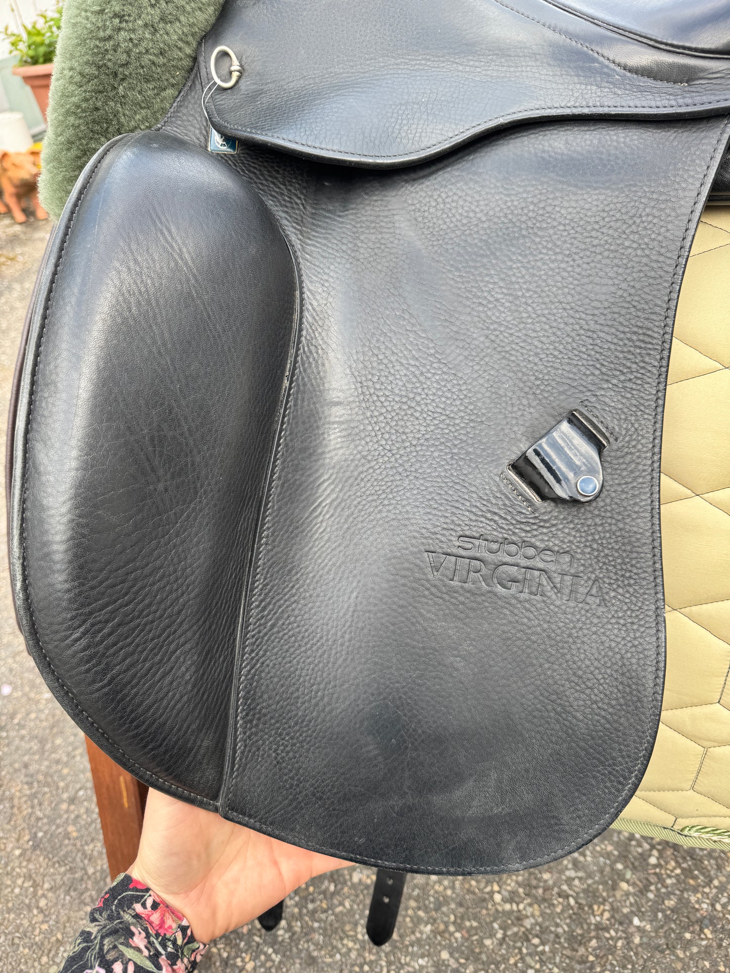 #99 Stübben Virginia Dressursattel 17,5 Zoll 31
