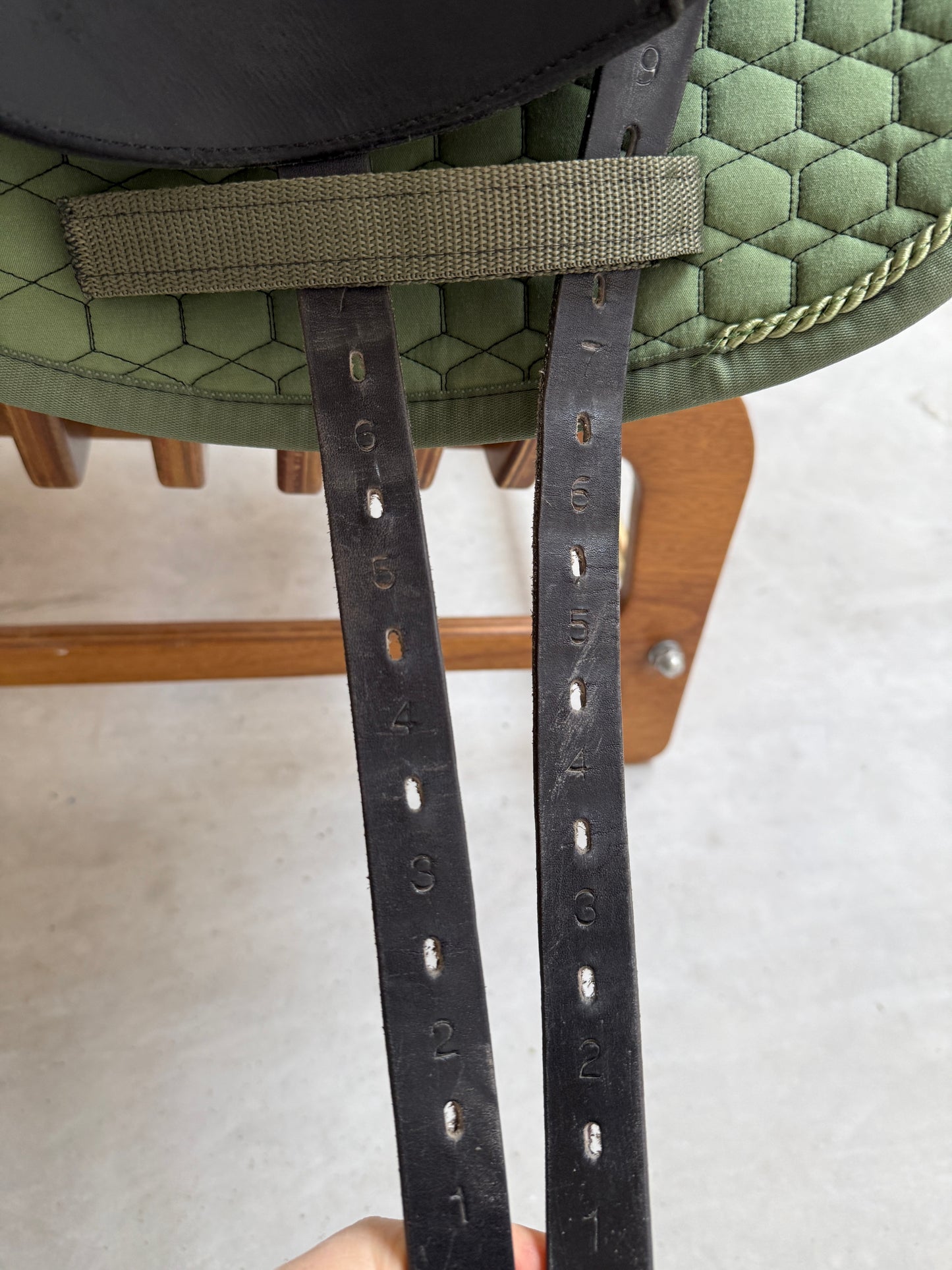Prestige X Helen Dressursattel 16 Zoll 34 Klettpauschen