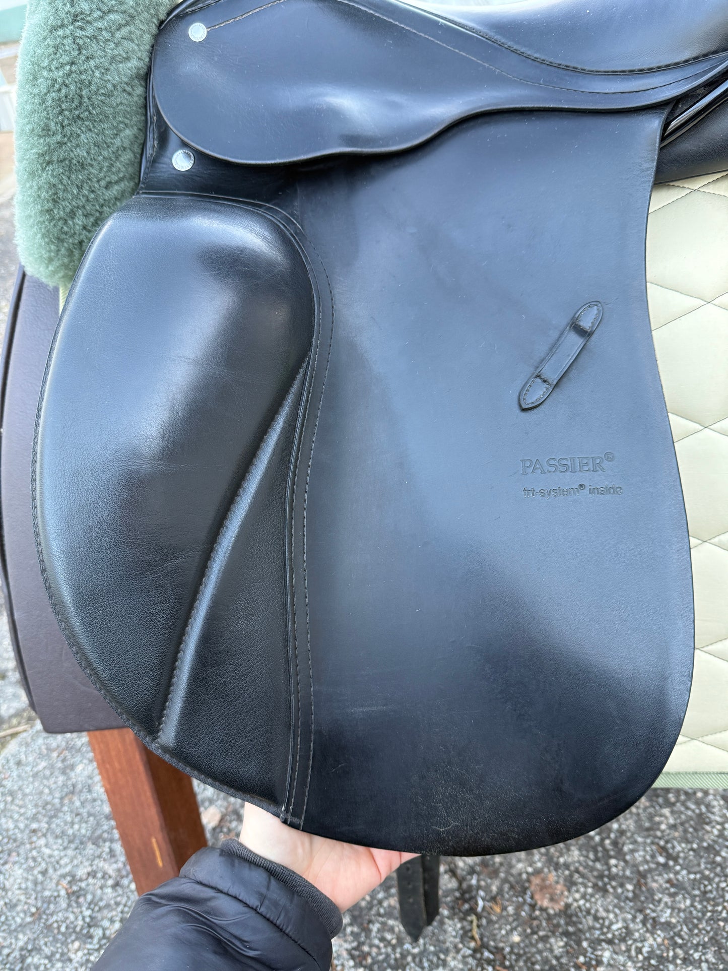 #259 Passier Sirius Dressursattel Schulterfreiheit 17 Zoll