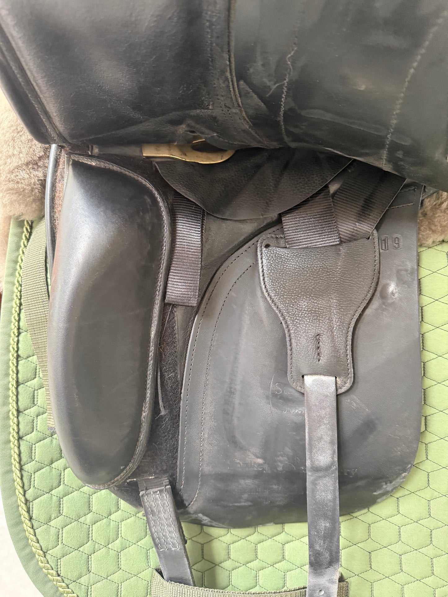 Sankey Just Dressursattel 18 Zoll MW schwarz