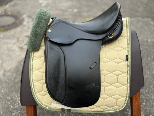#K154 Sommer Esprit Tölt Dressursattel halbtief 17,5 Zoll