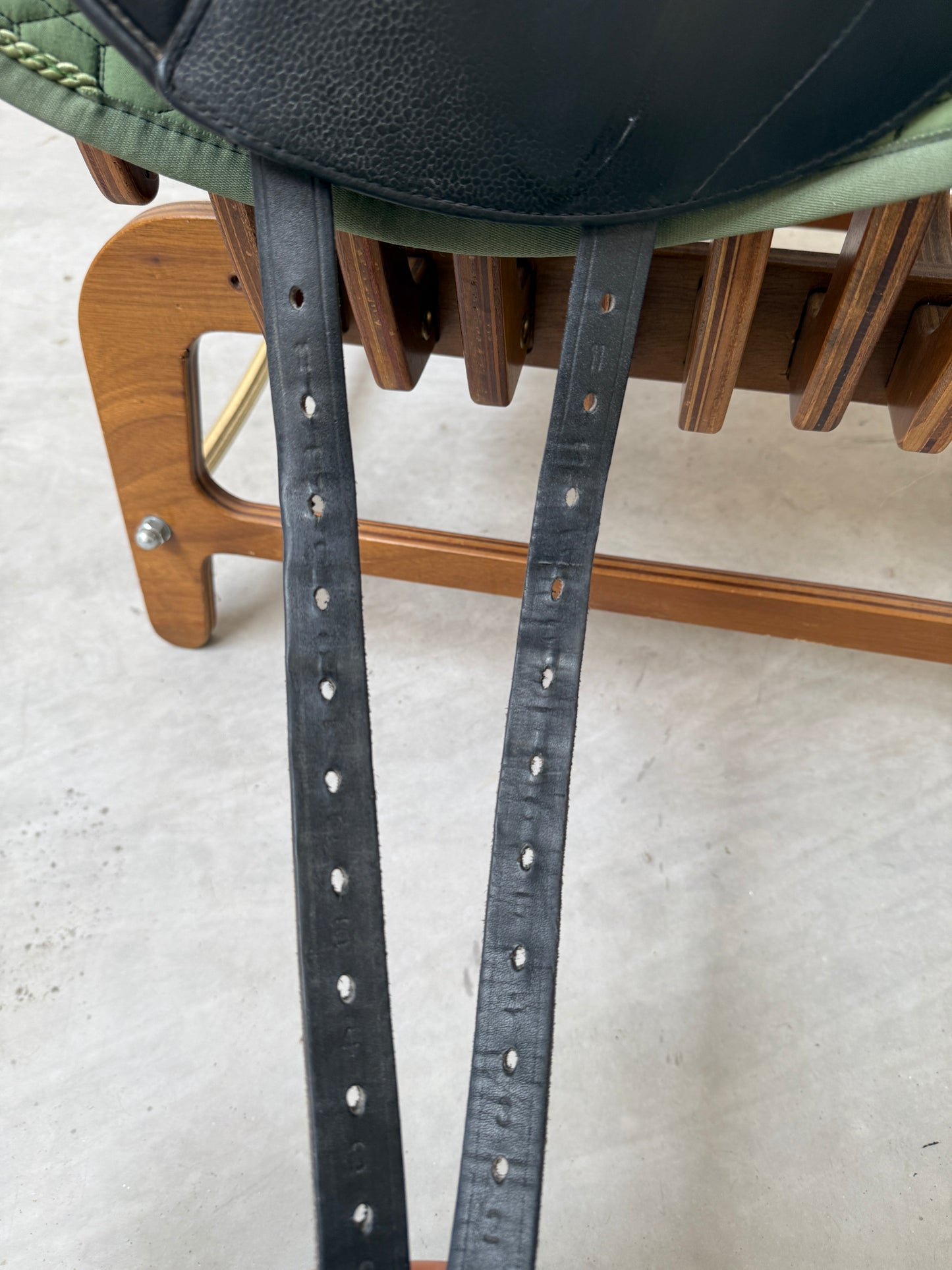 Patrick Saddlery Dressursattel 17,5 Zoll Monoblatt wie Custom - breit & hoher Rist