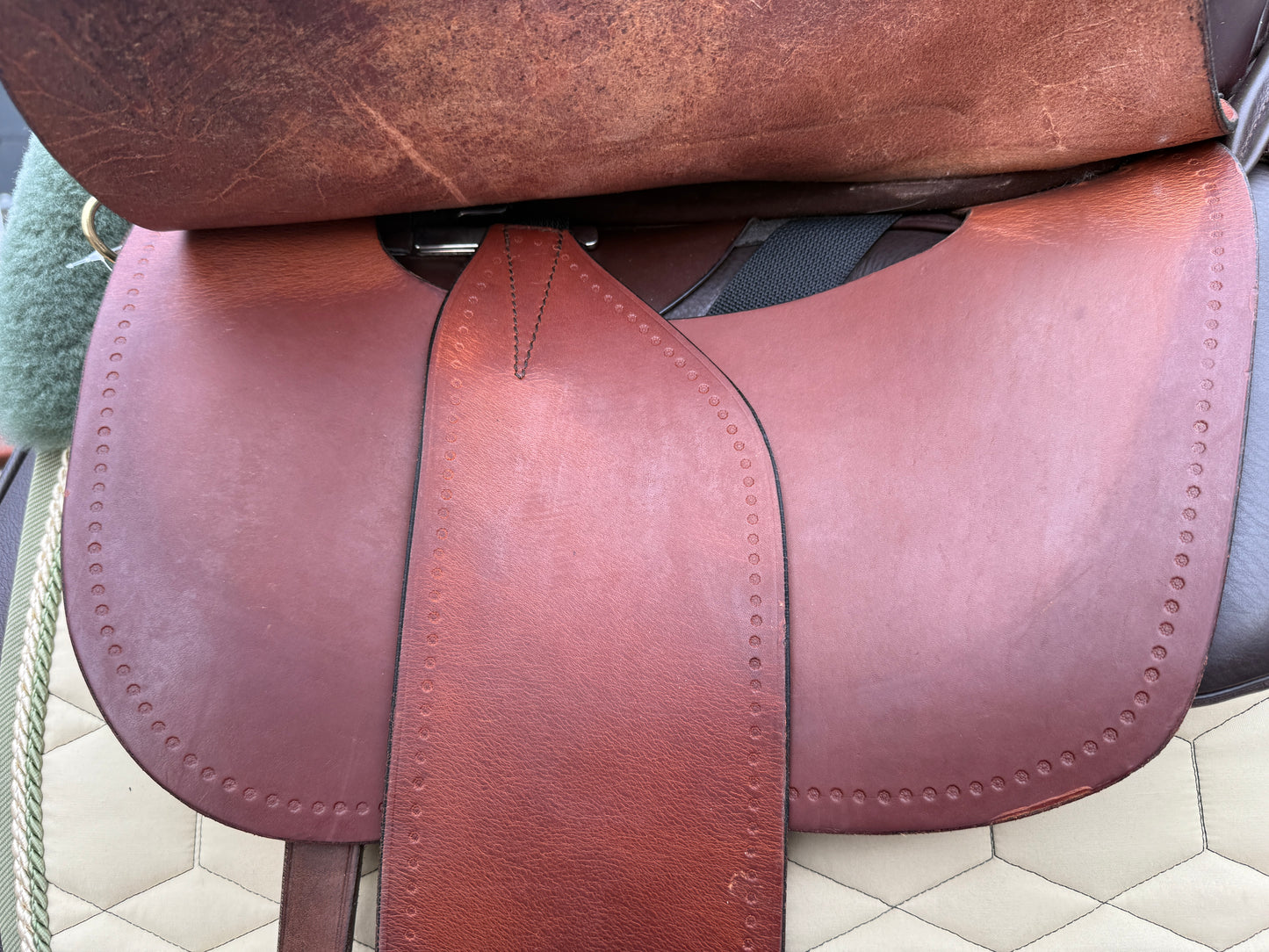 #166 Sommer Eldorado Wanderreitsattel Working Equitation Western 17,5 Zoll