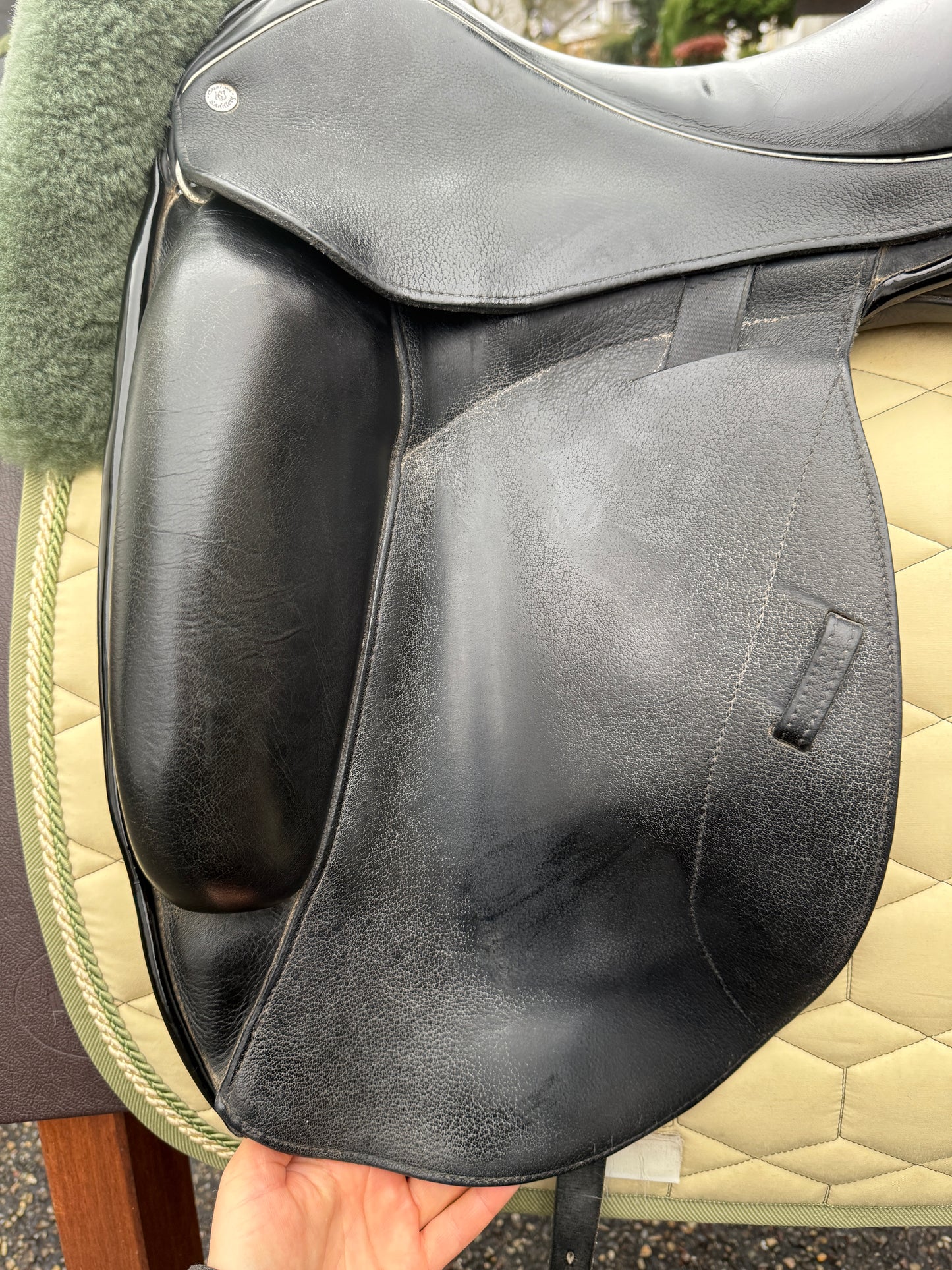 #197 Custom Dressursattel Icon Flight 18 Zoll