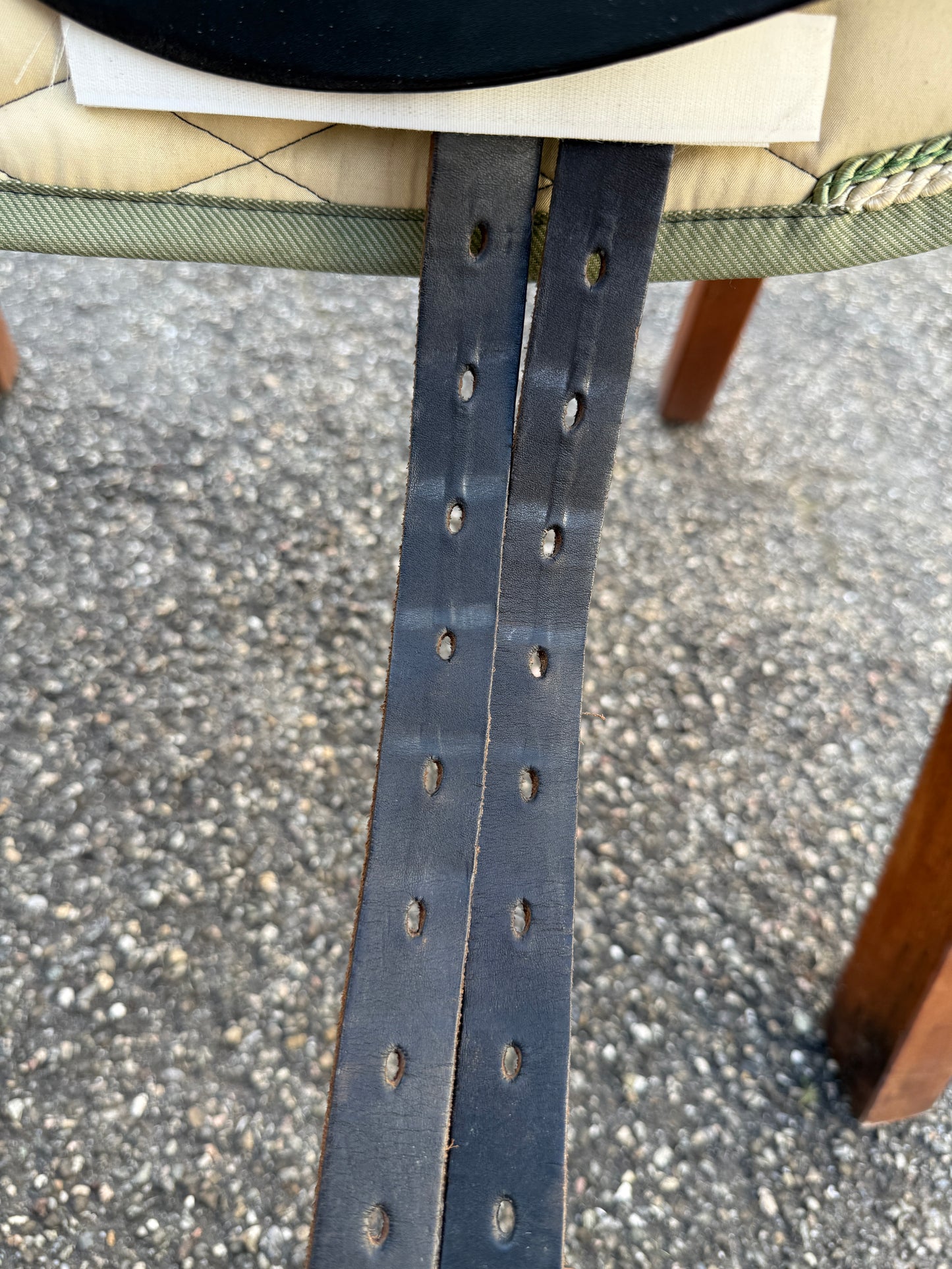 #K145 3S Bentley Dressursattel 17,5 Zoll mit Stabilizerkissen