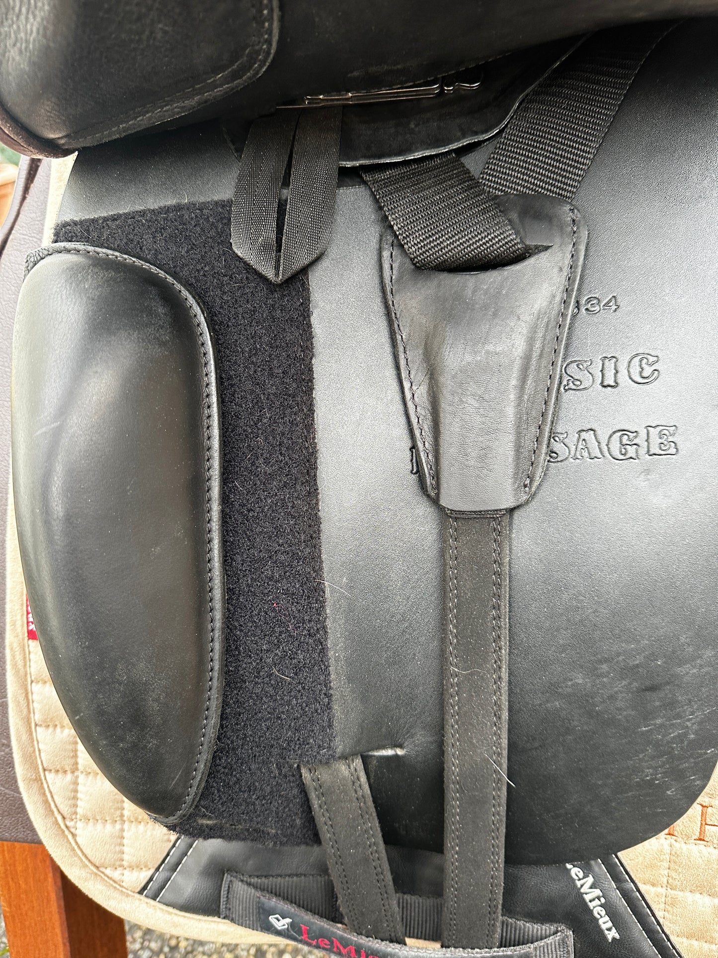 Deuber Novaflex Classic Dressage 18 Zoll wie NEU