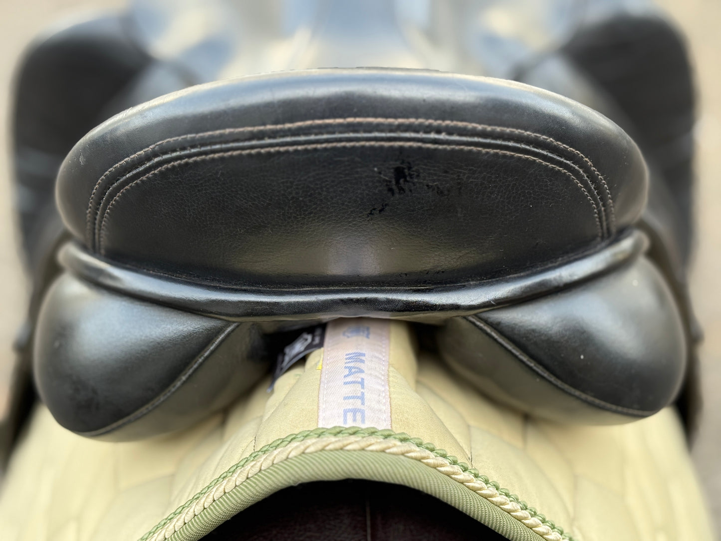 #249 Fichtbauer Paura KCR Dressursattel Monoblatt 17 Zoll Kammerweite C