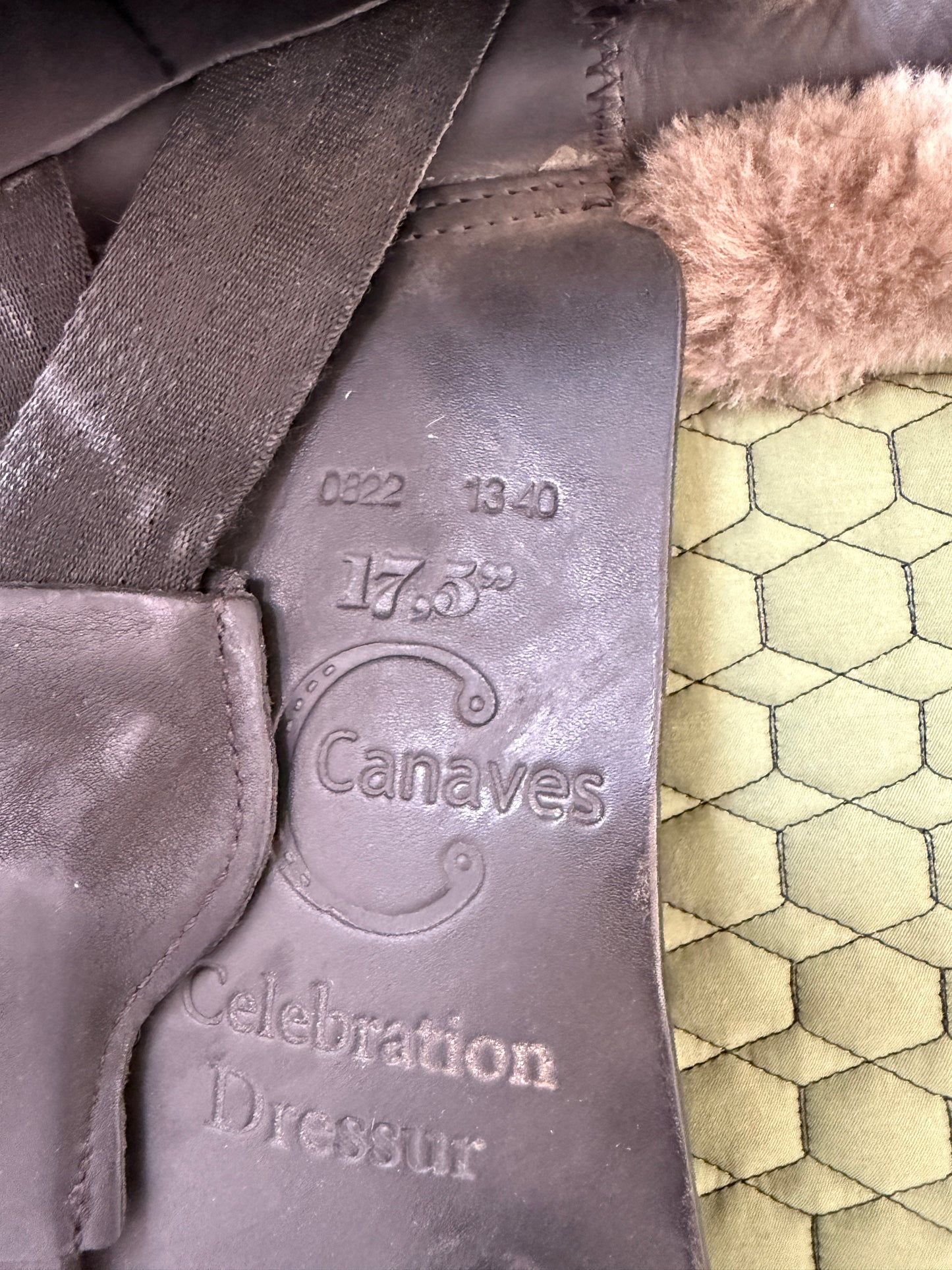 Jorge Canaves Celebration Dressursattel 17,5 Zoll aus 2022