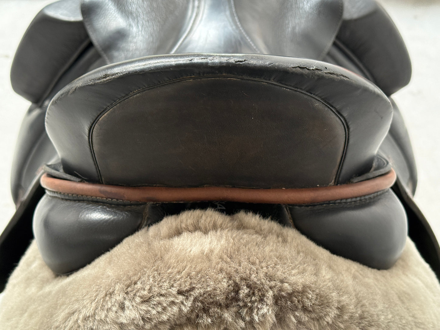 Hennig ESF Ergo Saddlefit Platin Dressursattel Monoblatt 17,5 Zoll