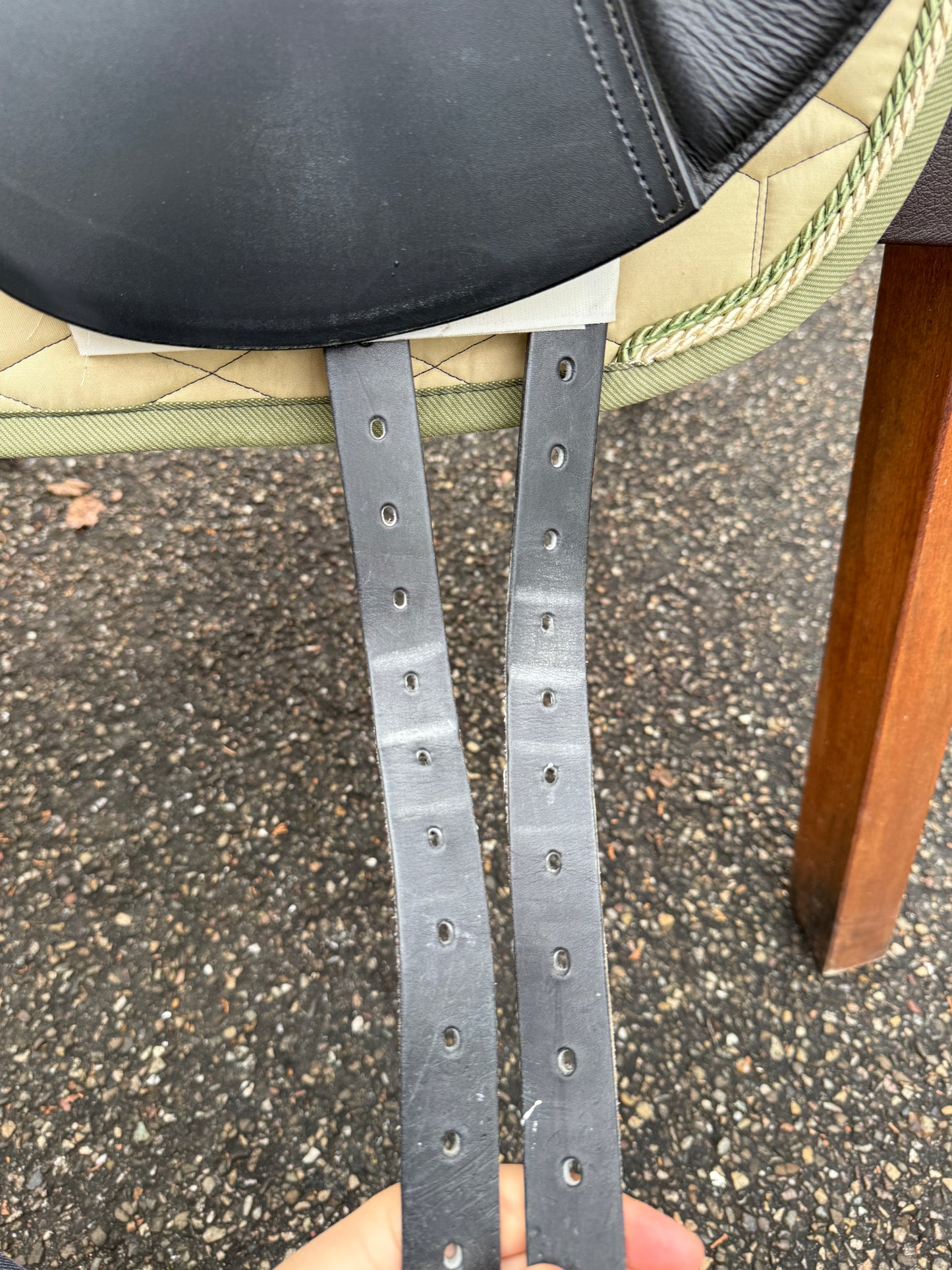 #229 Röösli Classic Pilatus Dressursattel 17,5 Zoll schwarz aus 2023