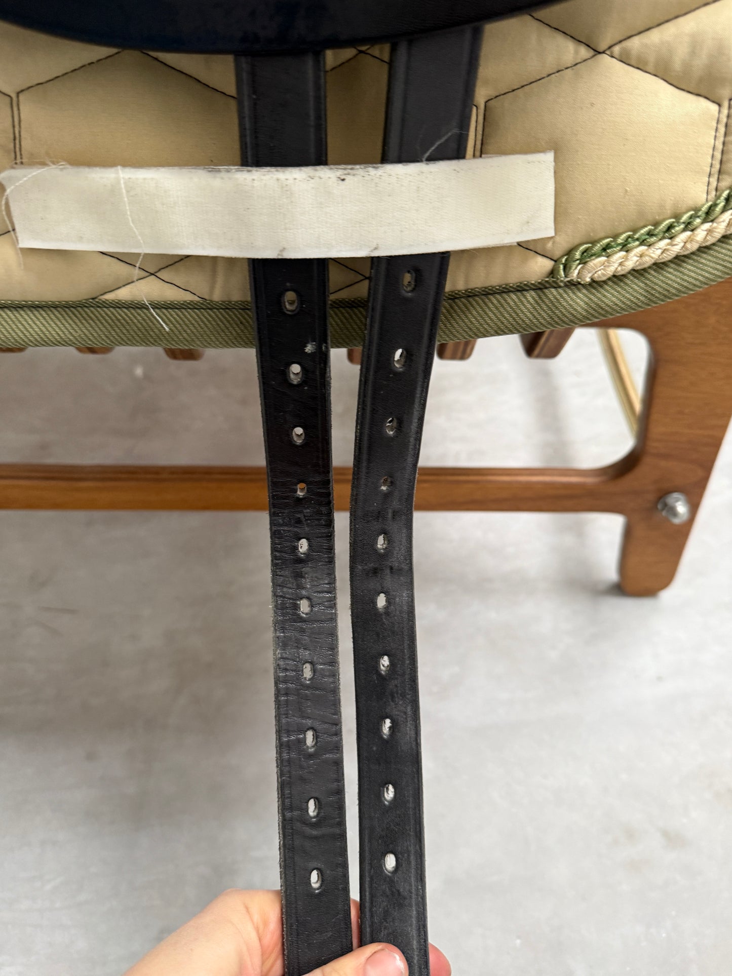 Sommer Jana Dressursattel Ponysattel 16,5 Zoll 36 schwarz wie NEU