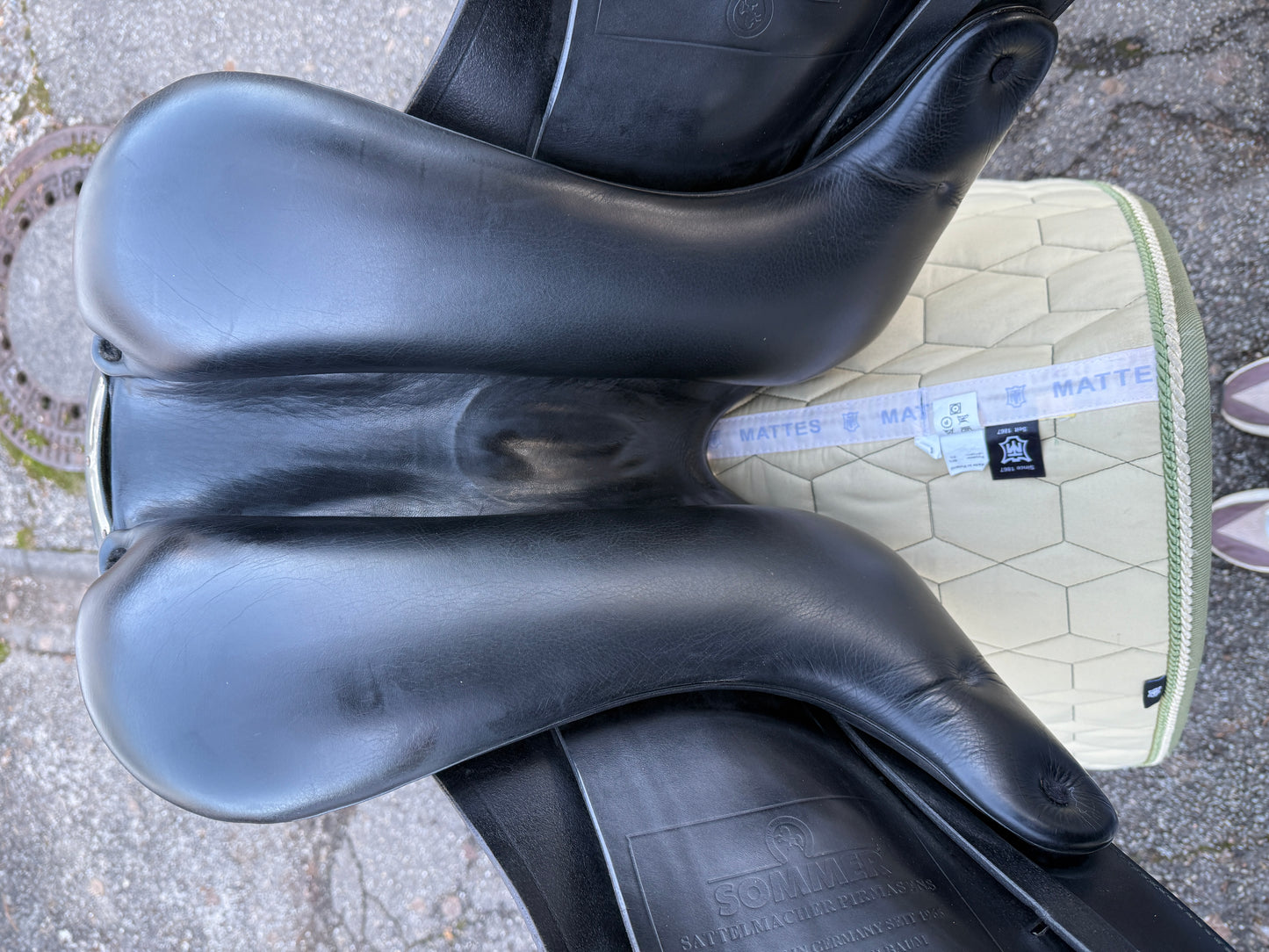 #264 Sommer Esprit Dressursattel 17 Zoll