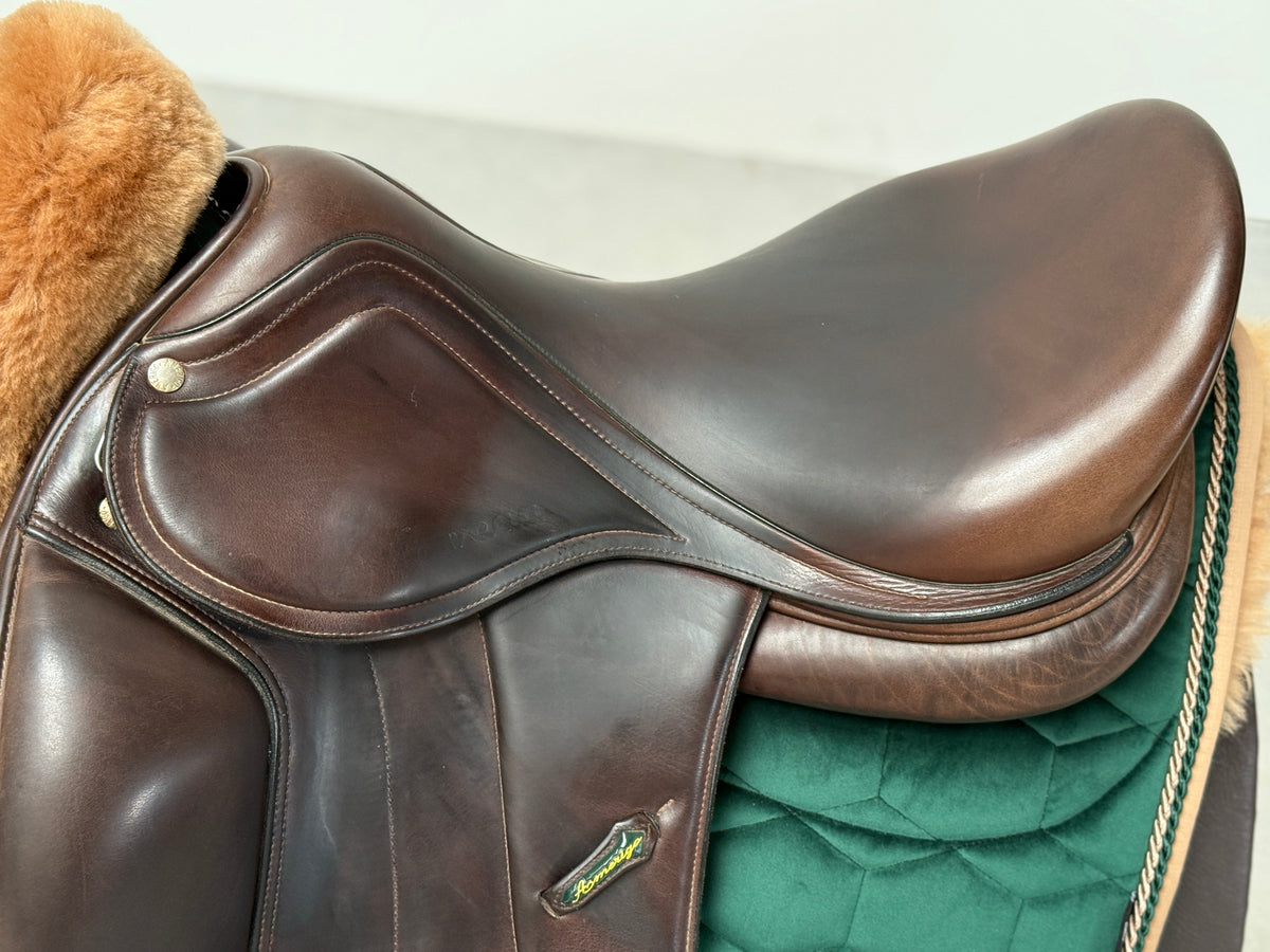 Amerigo Vega Dressage Spezial Dressursattel 17,5 Zoll braun
