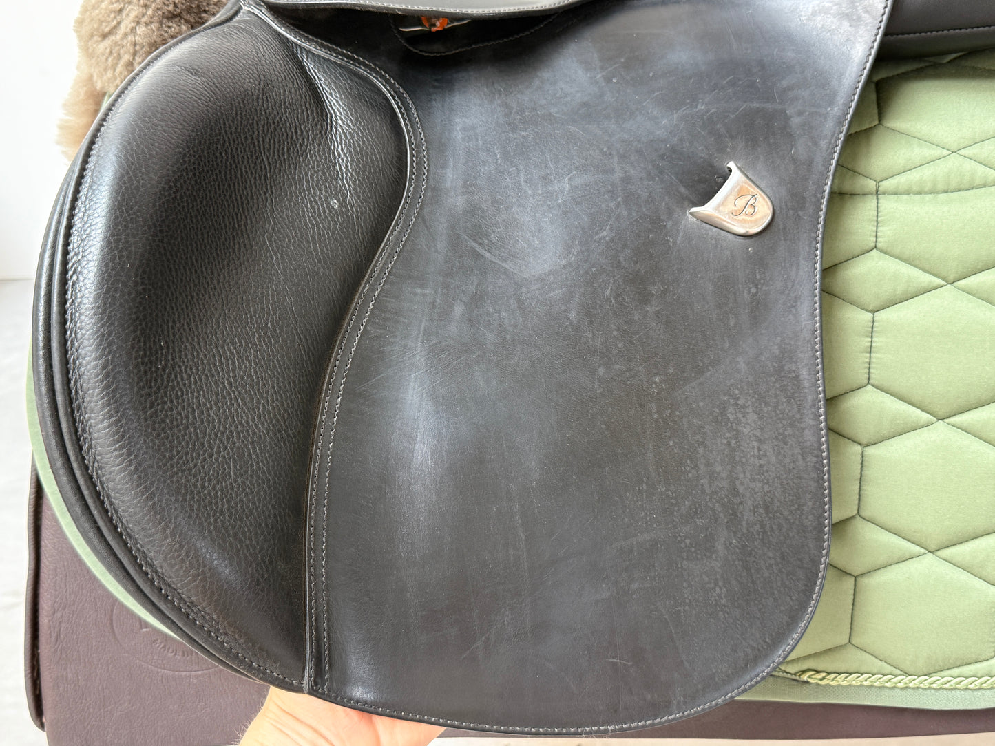 Bates All Purpose Vielseitigkeitssattel 18 Zoll fast NEU