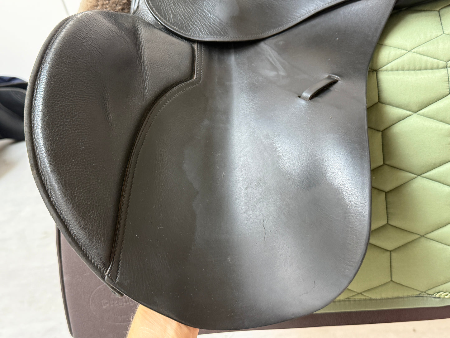 Kieffer Koof FL Springsattel 17,5 17 Zoll