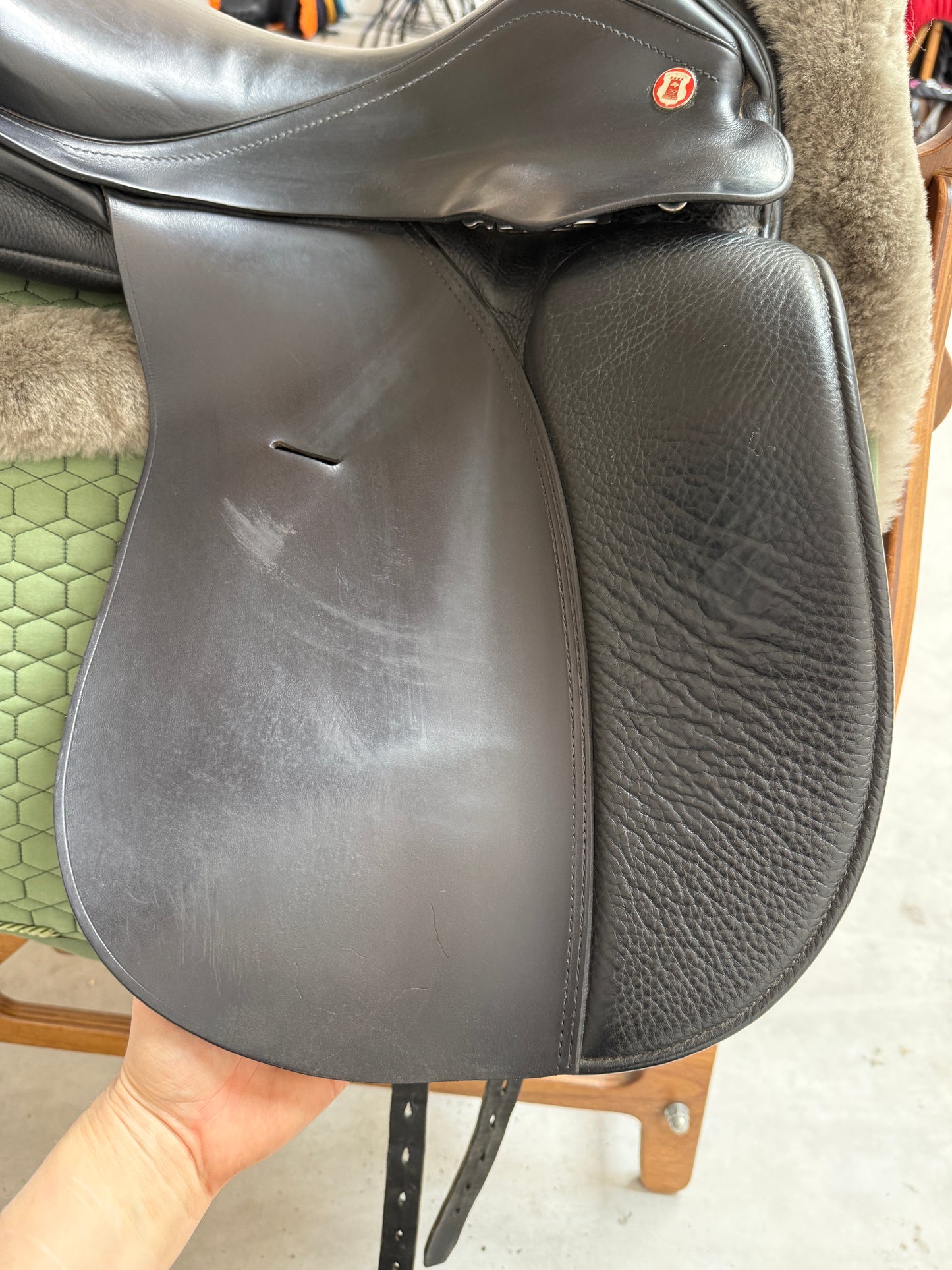 SL LINN Hofsattlerei (Sattelprofi Eichhorn/Niedersüß) Dressursattel 17,5 Zoll