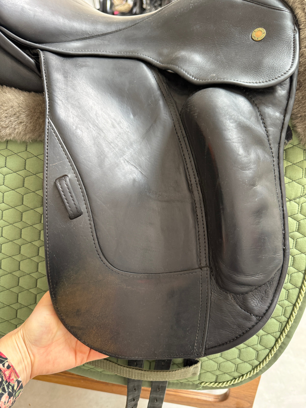 Fichtbauer Paura Dressursattel Monoblatt Ponysattel 16,5 Zoll
