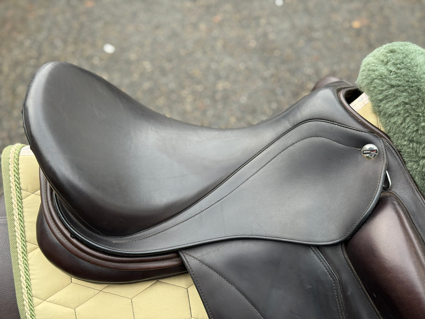 #K179 Erreplus Impulse Mono Dressursattel 17 Zoll 34 braun