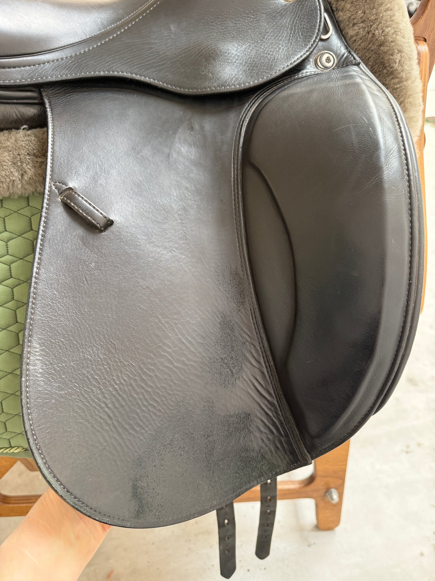 Prestige X Helen Dressursattel 17 Zoll 33 aus 2017 doubliert