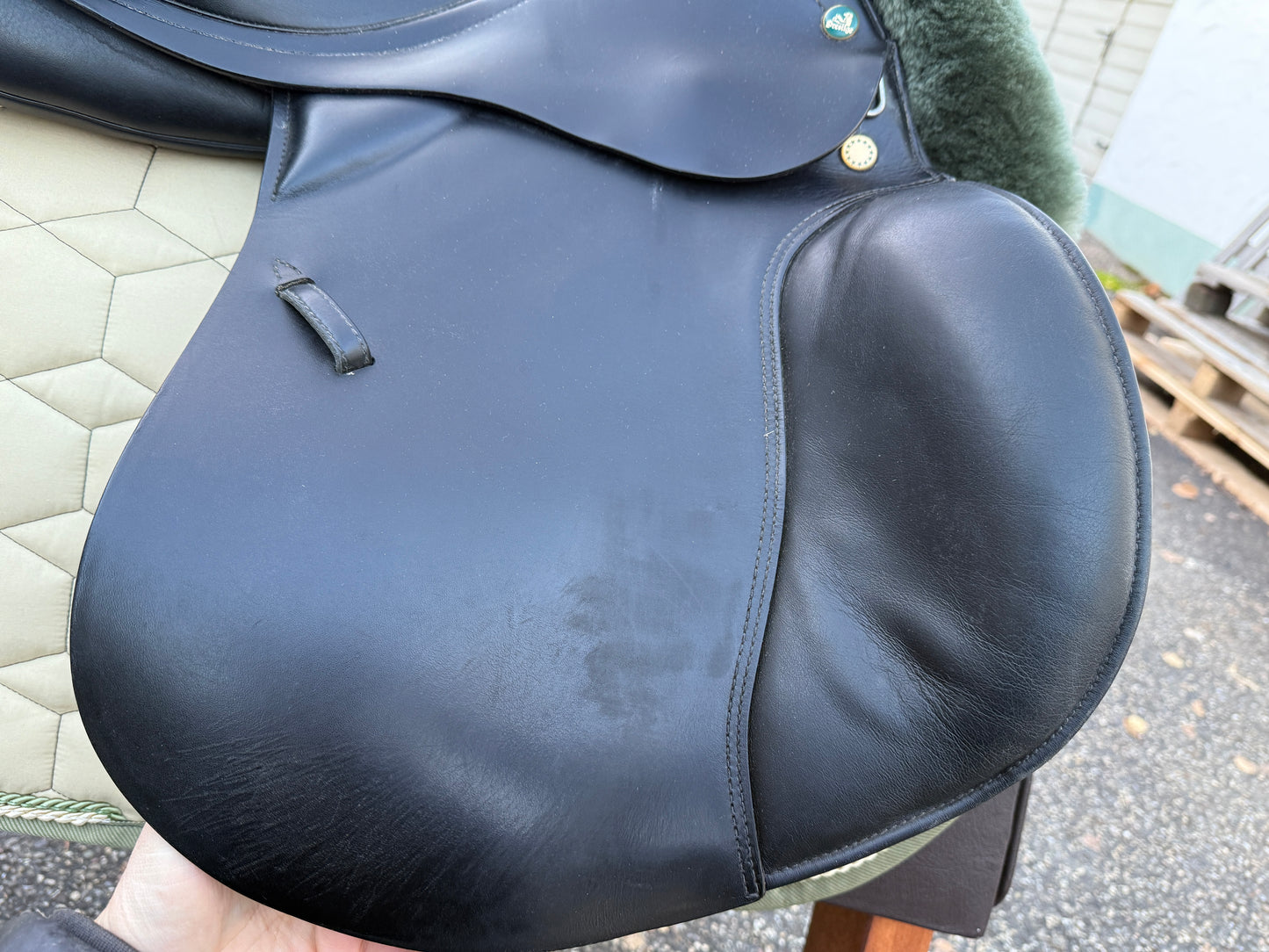 #221 Prestige Venezia VS-Sattel 18 Zoll 33 für hohen Widerrist