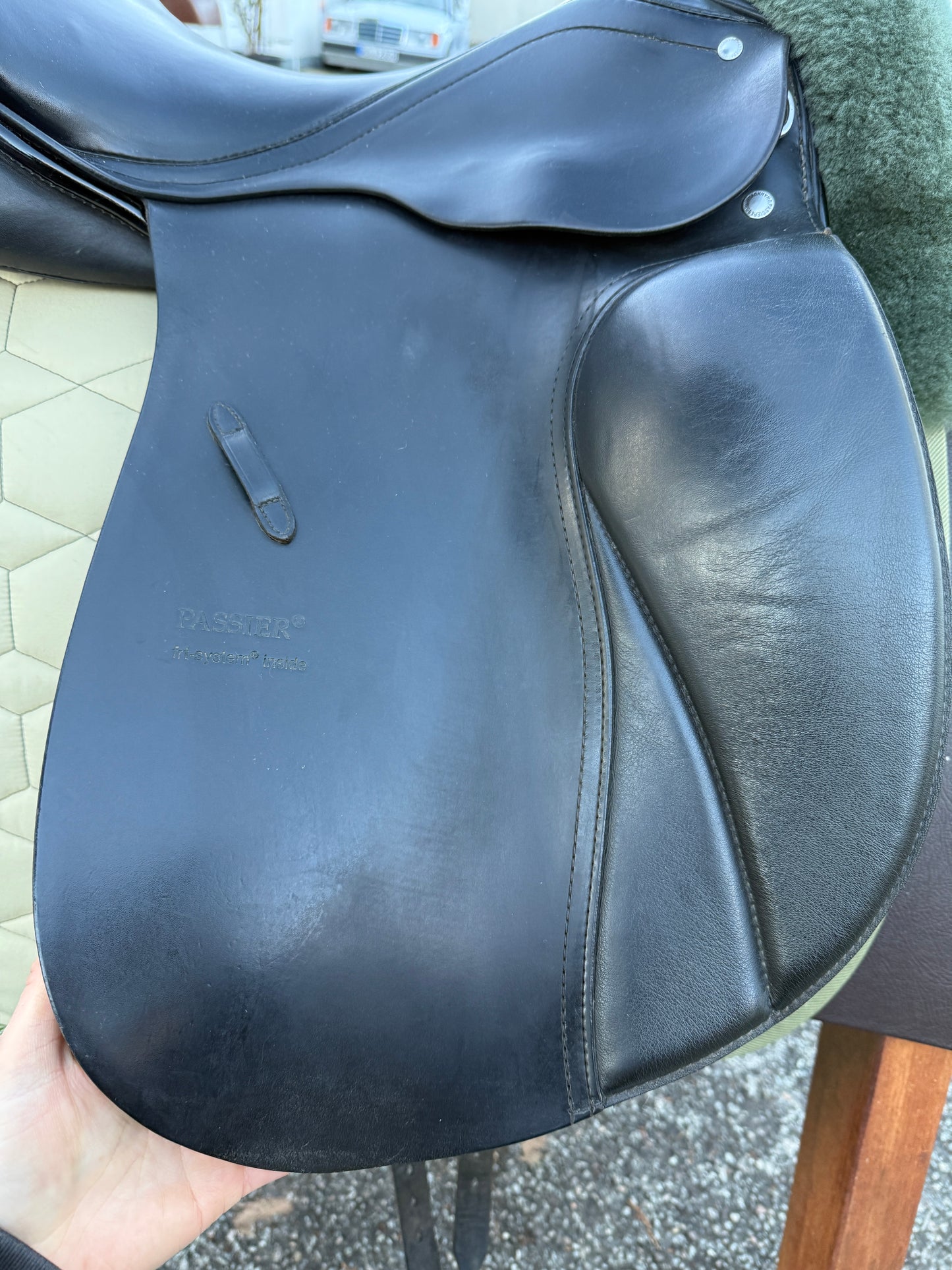 #259 Passier Sirius Dressursattel Schulterfreiheit 17 Zoll