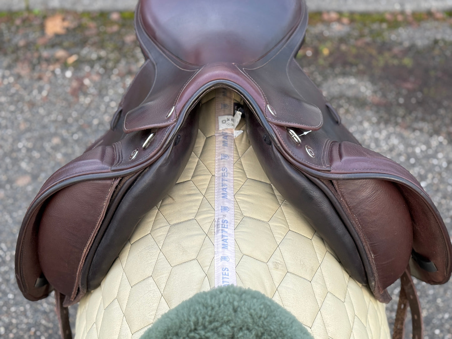 #251 Prestige Philosophy Dressursattel 18 Zoll 33 A L braun aus 2021