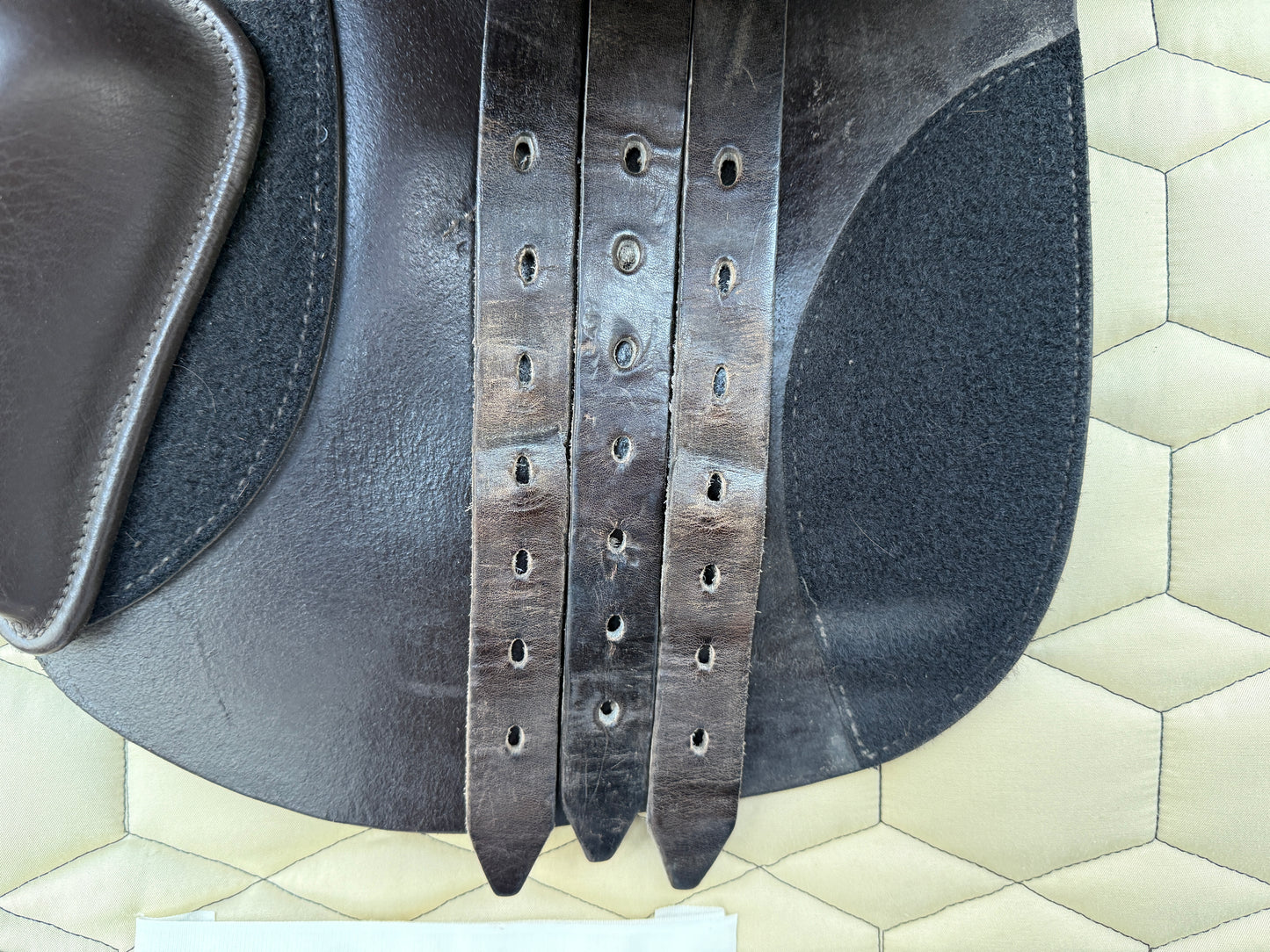 #261 Schleese Remonte VS-Sattel 17,5 Zoll braun