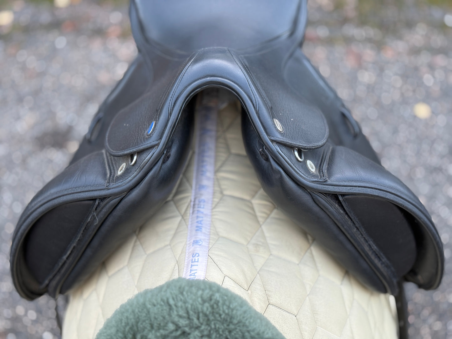 #227 Euroriding Emilio Dressursattel doubliert 18 Zoll 31 aus 2021