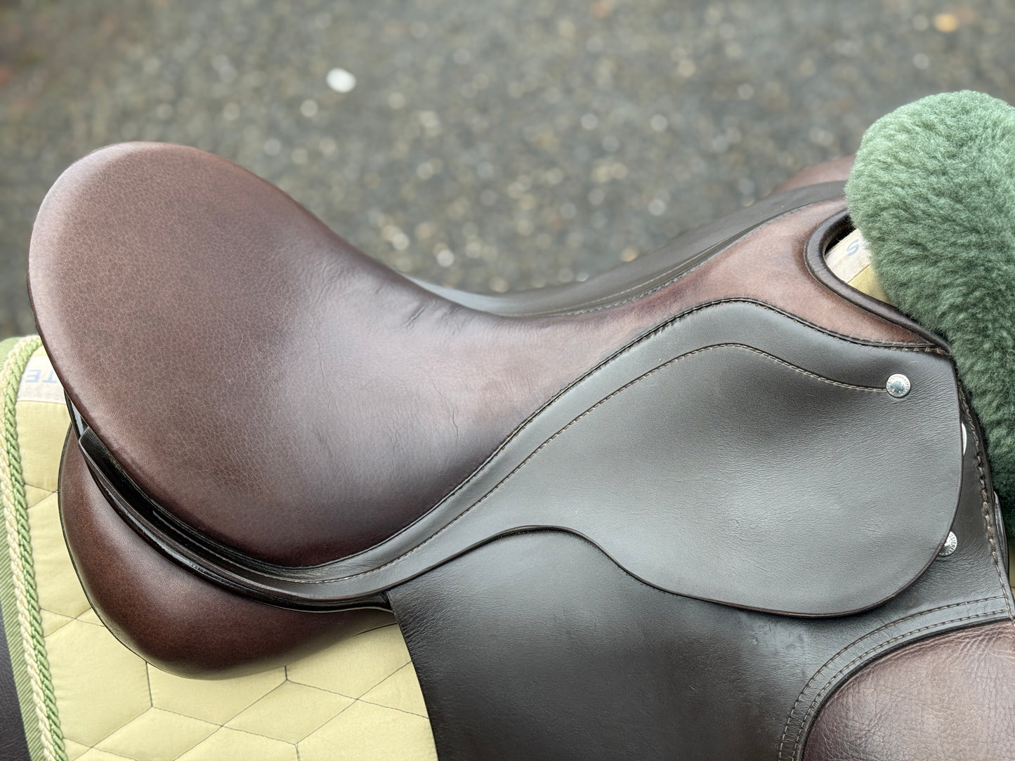 #242 Passier Sirius Dressursattel Schulterfreiheit 17 Zoll braun