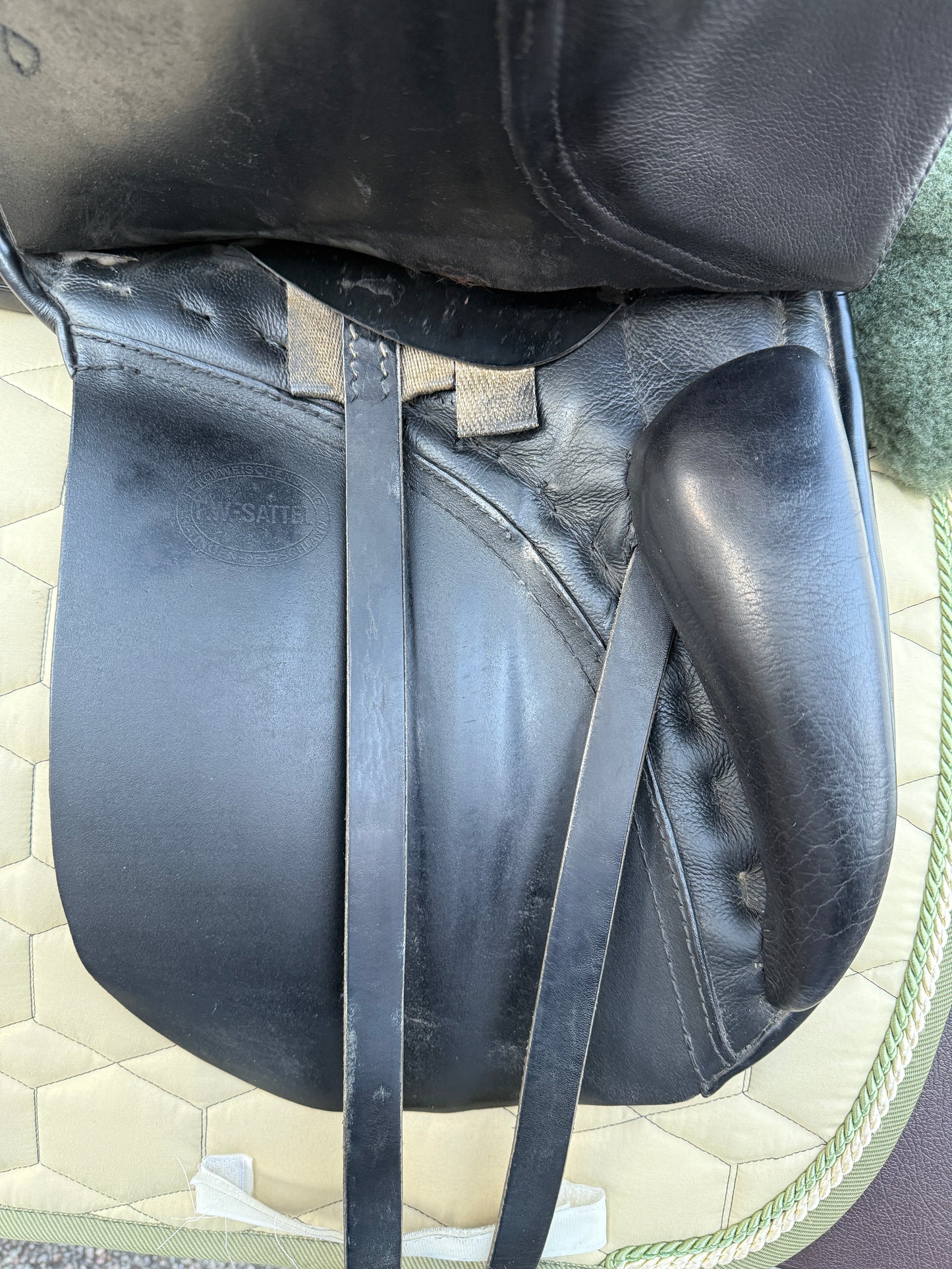 #266 Ferdi Weischenberg Dressursattel Maßsattel von Passier 17,5 Zoll aus 2019