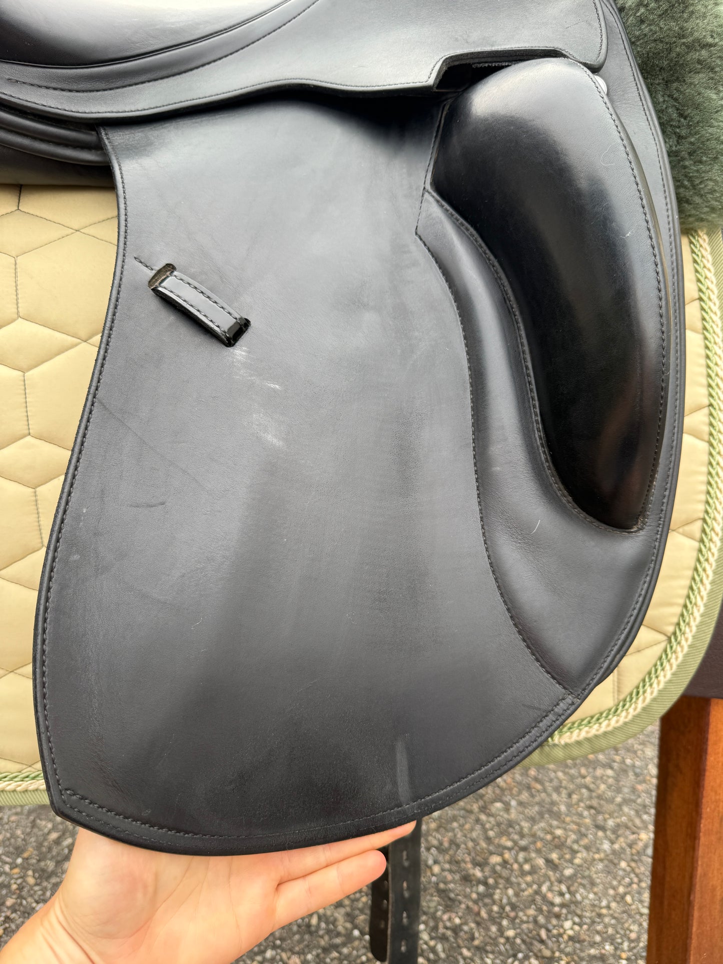 #161 Erreplus Elena Dressursattel 18 Zoll 33 doubliert