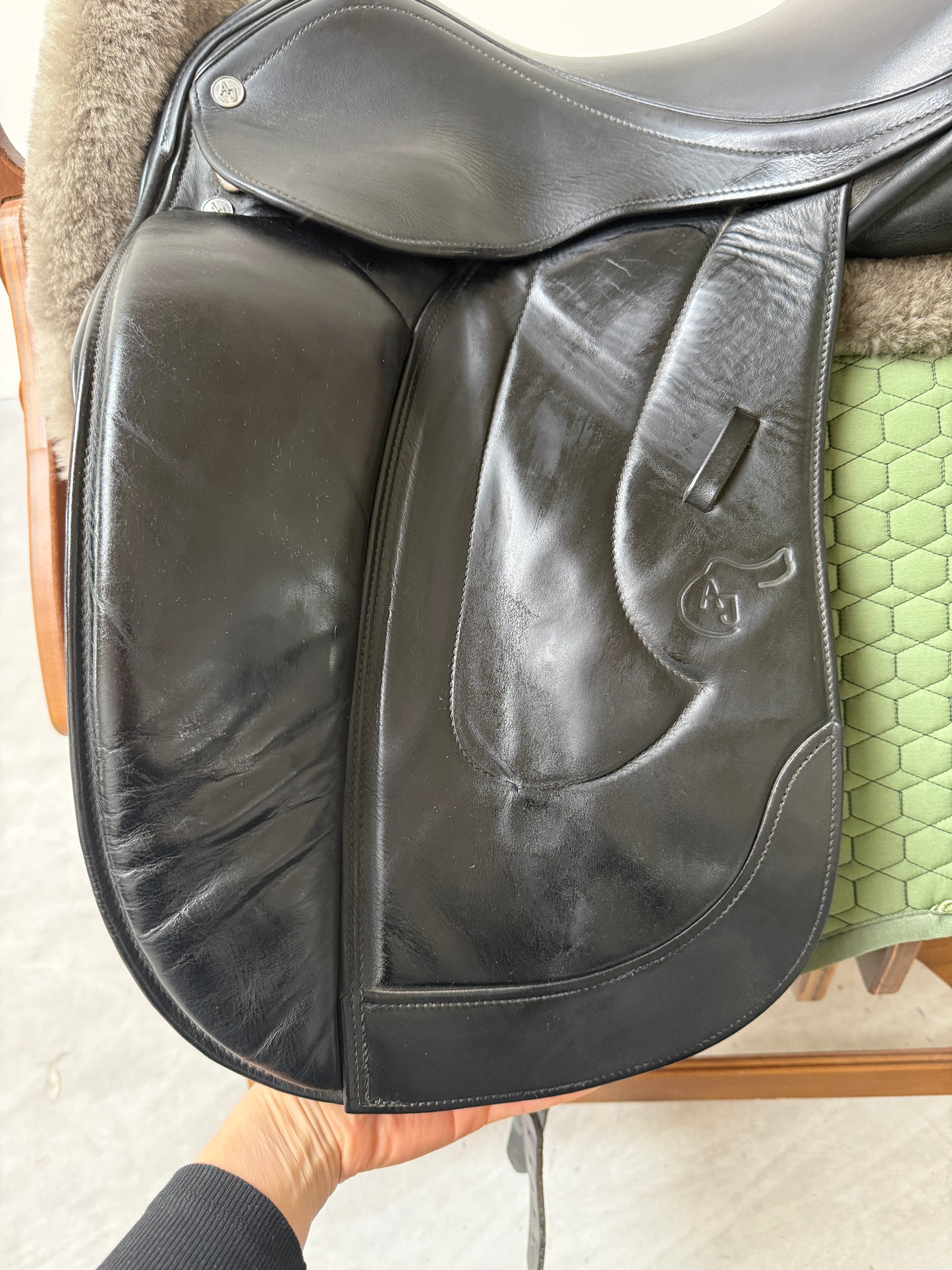 Sankey Just Dressursattel 18 Zoll MW schwarz