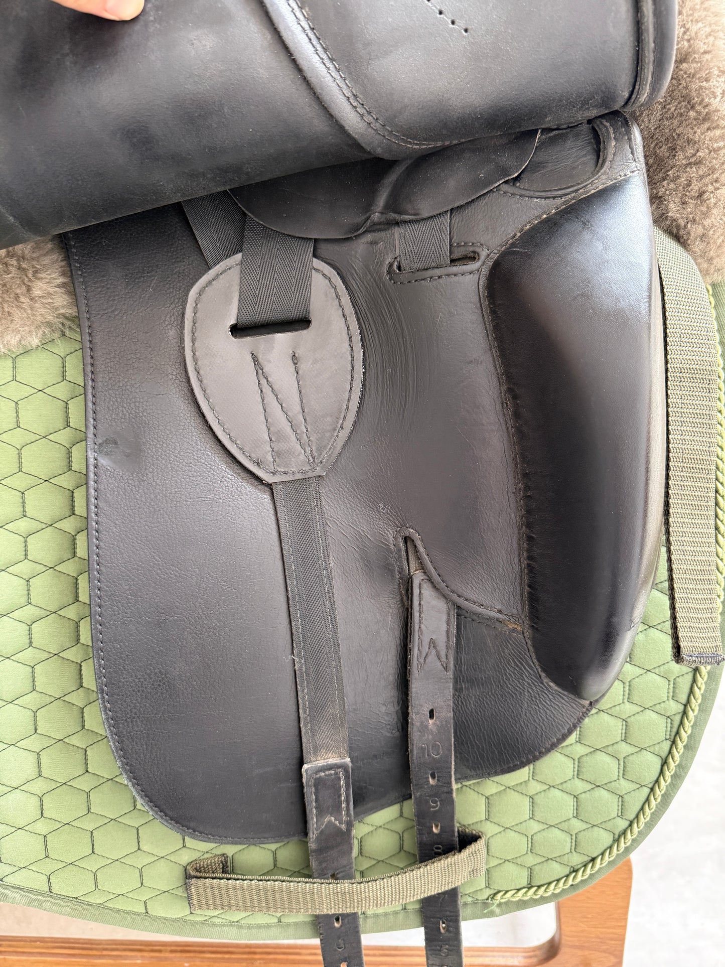 Prestige X Helen Dressursattel 17 Zoll 33 aus 2017 doubliert