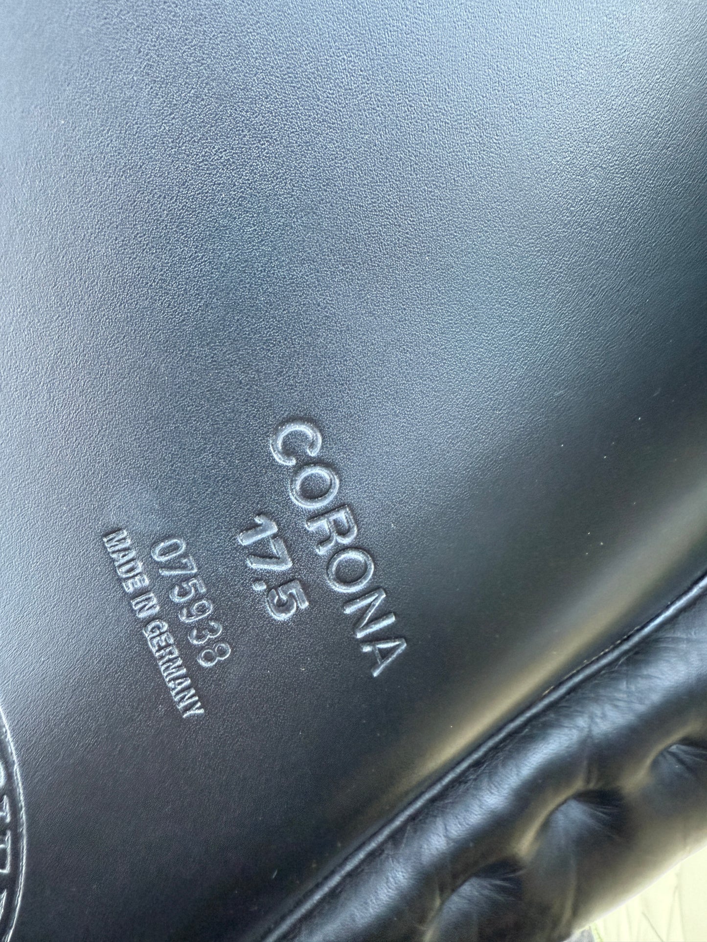 #201 Passier Corona Dressursattel 17,5 Zoll Lifterkissen aus 2022