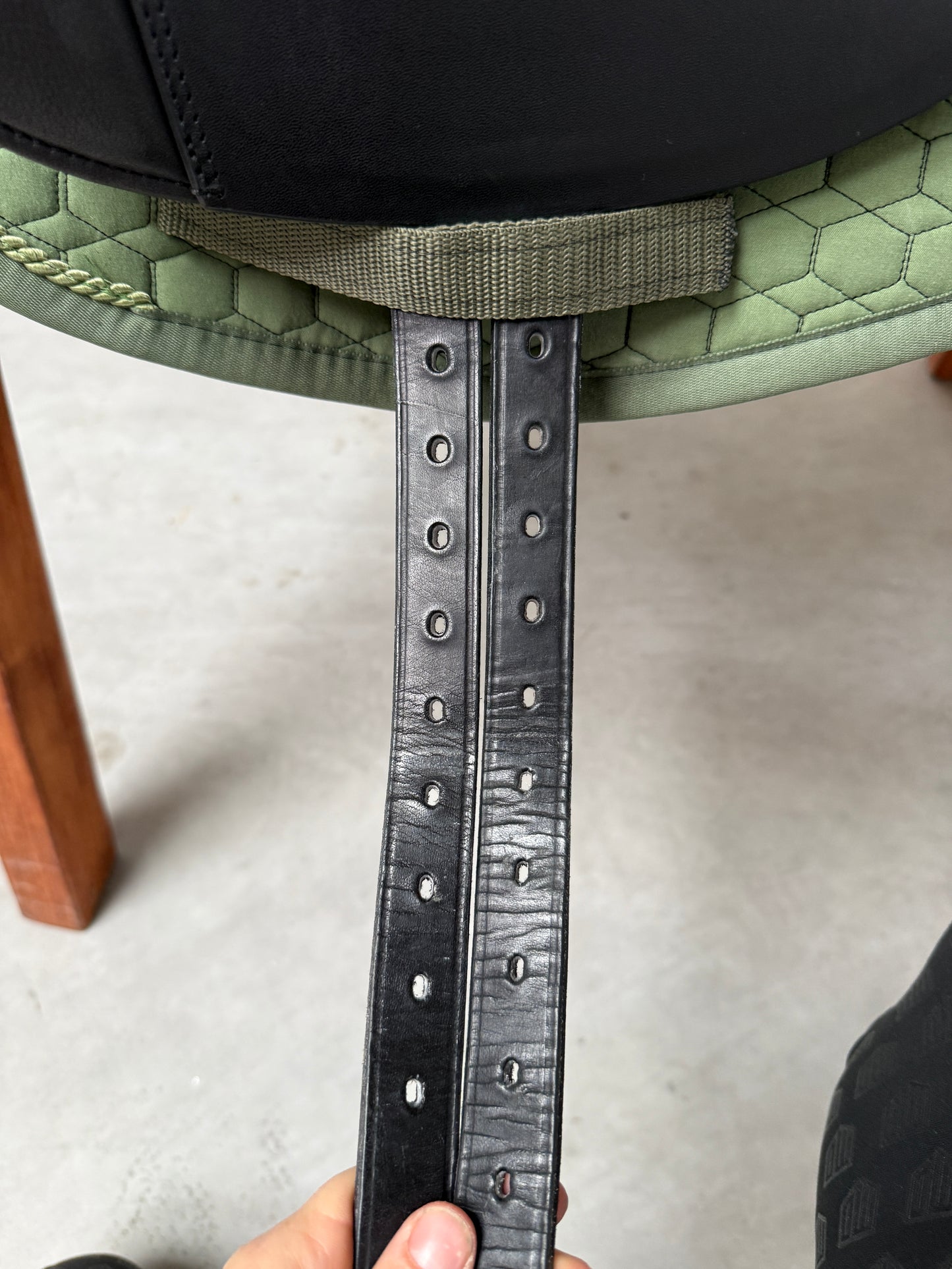Sommer Diplomat Dressursattel 18 Zoll Protection Kissen WKE aus 2025 wie NEU