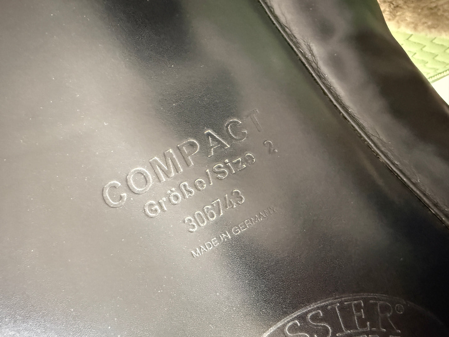 Passier Compact Dressursattel Sitzgrösse 2 schwarz
