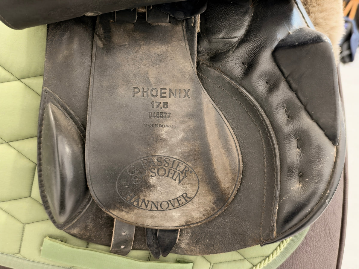 Passier Phoenix Springsattel 17,5 Zoll Breite Kammer