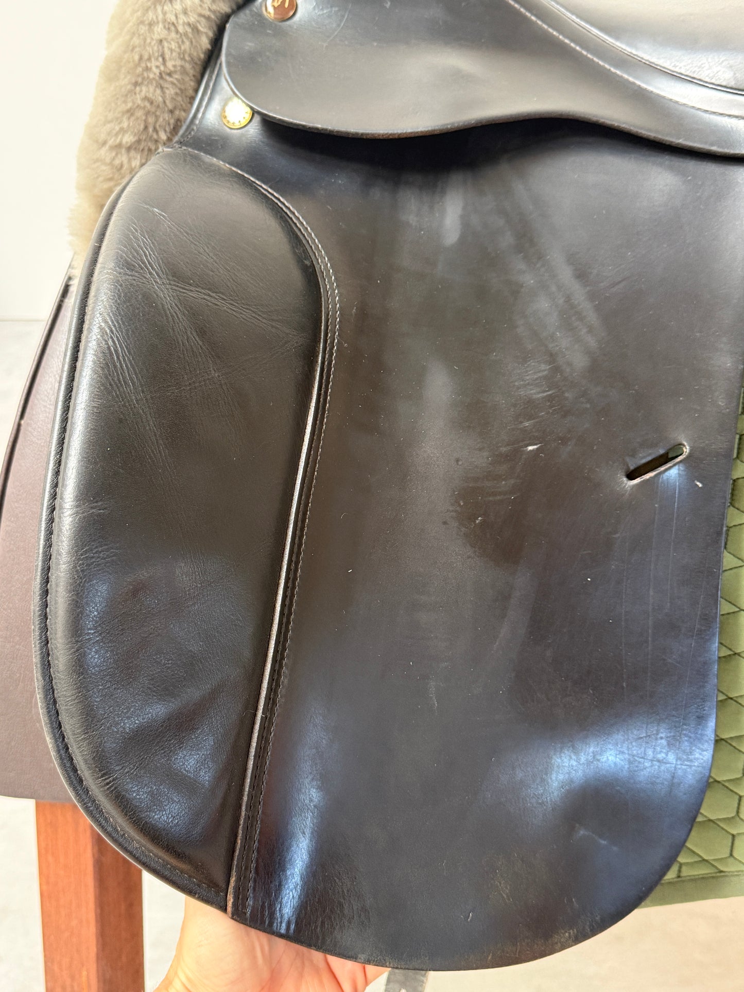 Prestige Hippos Dressage Dressursattel 17 Zoll 33